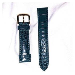 Shinola alligator size 20 watch strap